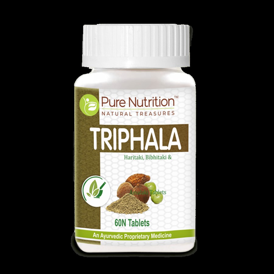 Pure Nutrition  Triphala Tablet - With Haritaki