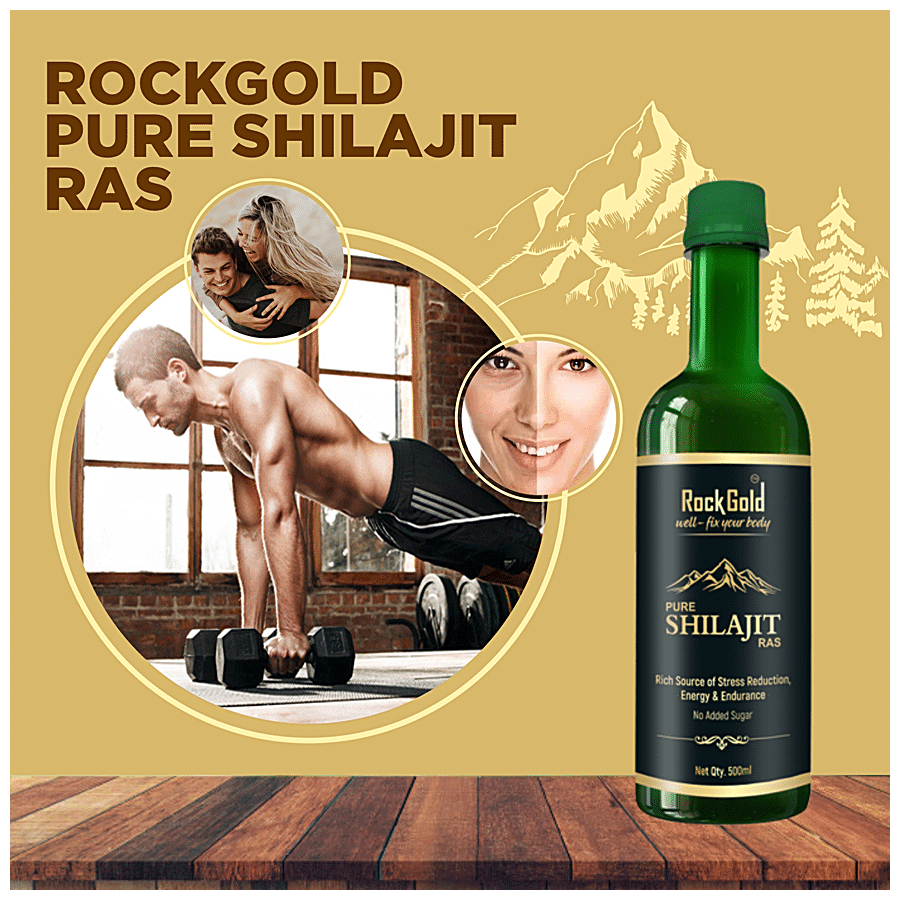 Rock Gold Pure Shilajeet Ras