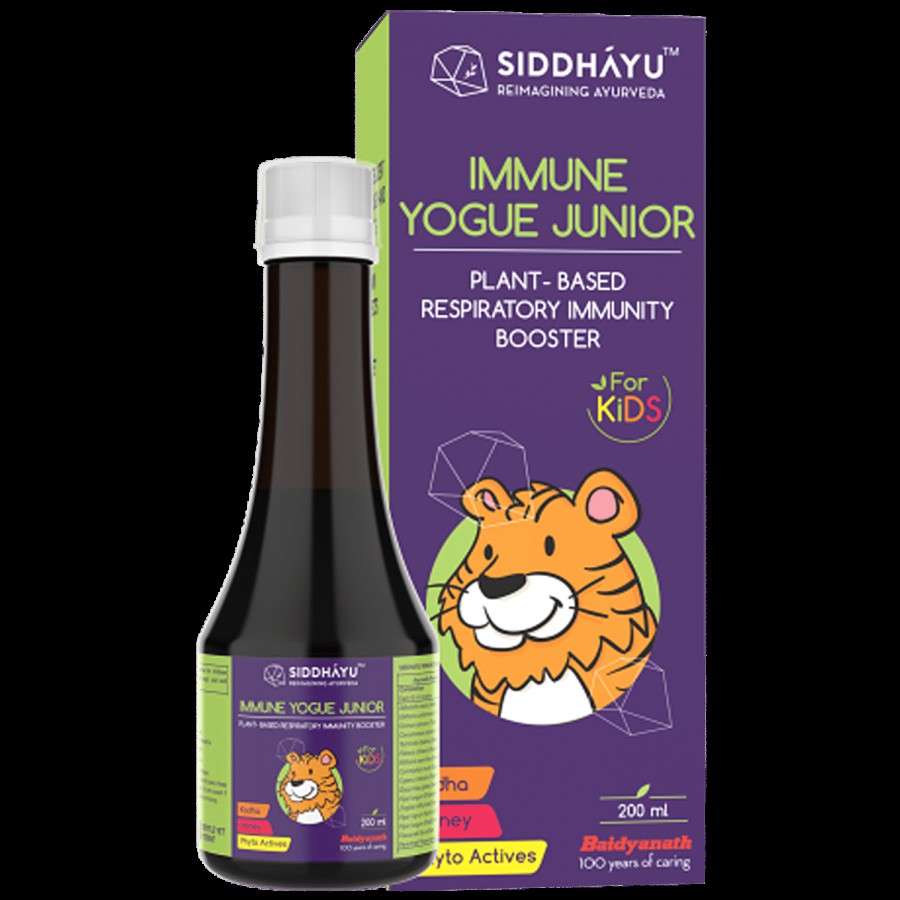 SIDDHAYU Immune Yogue Junior - Plant-Based