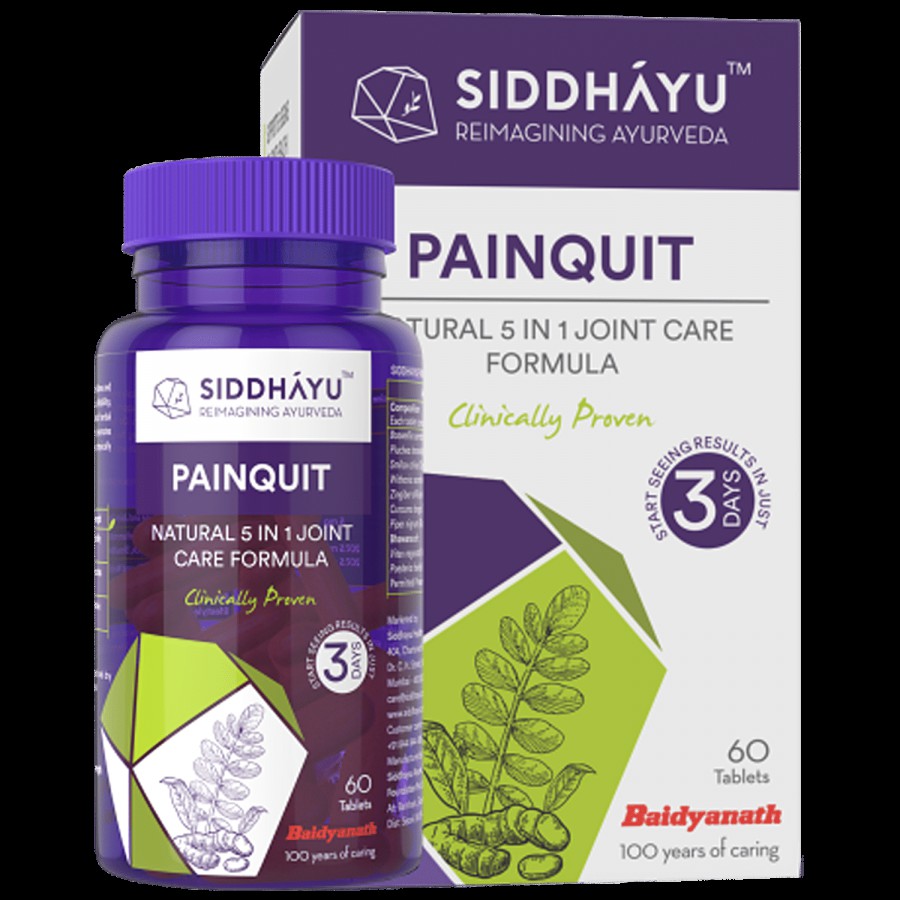 SIDDHAYU Painquit Tablets - Ayurvedic