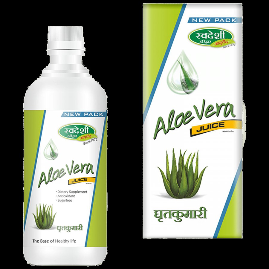 SWADESHI AYURVED Aloe Vera Juice - For Female Reproductive Health