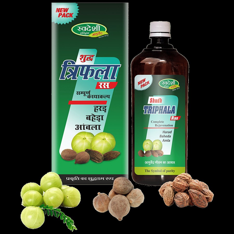 SWADESHI AYURVED Shudh Triphala Ras - Overall Health