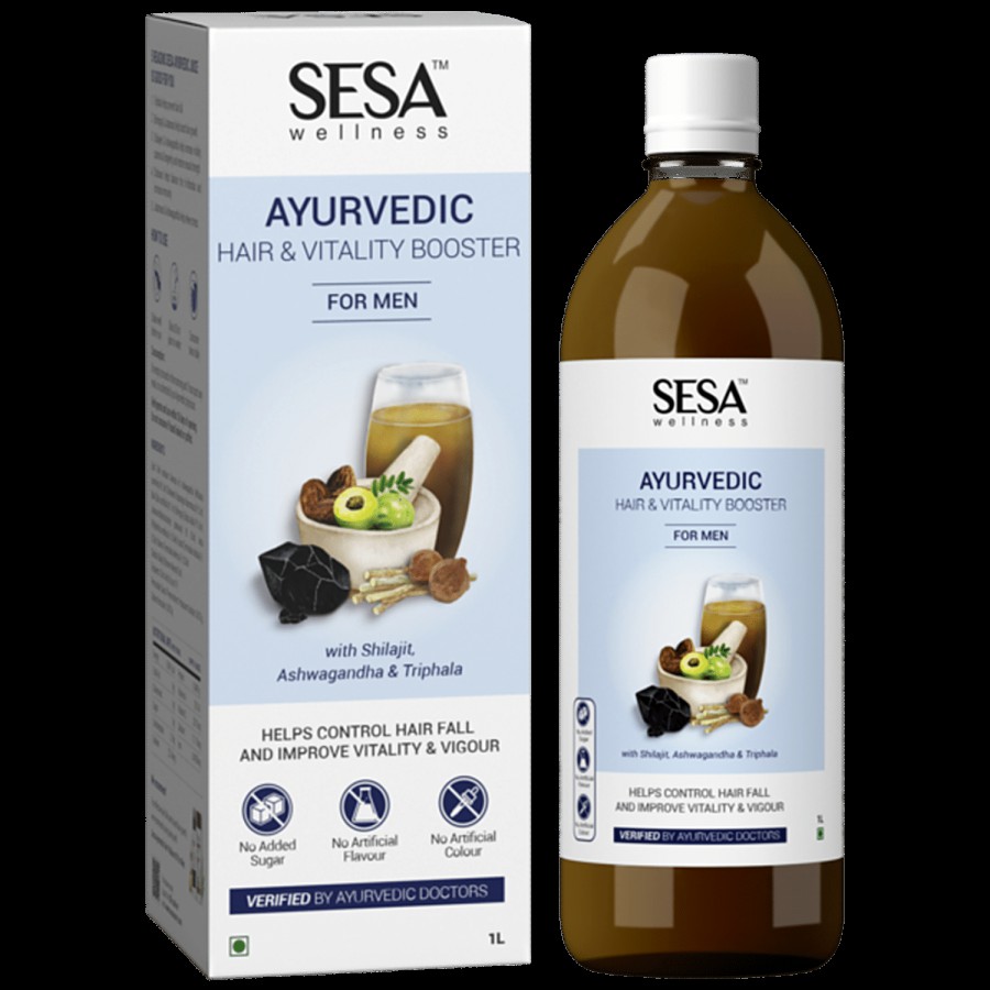 Sesa Ayurvedic Juice For Men - Hair & Vitality Booster