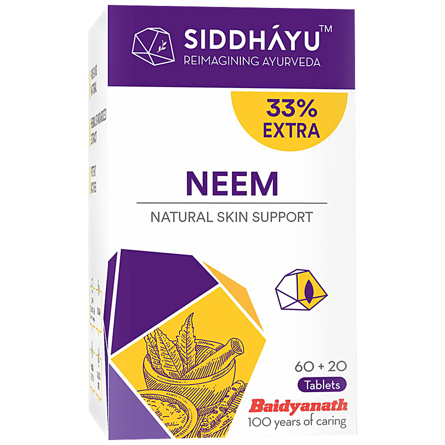 Siddahyu Neem Tablet - Vegan