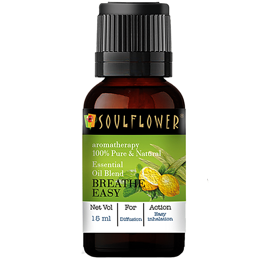 Soulflower Breathe Easy Essential Oil