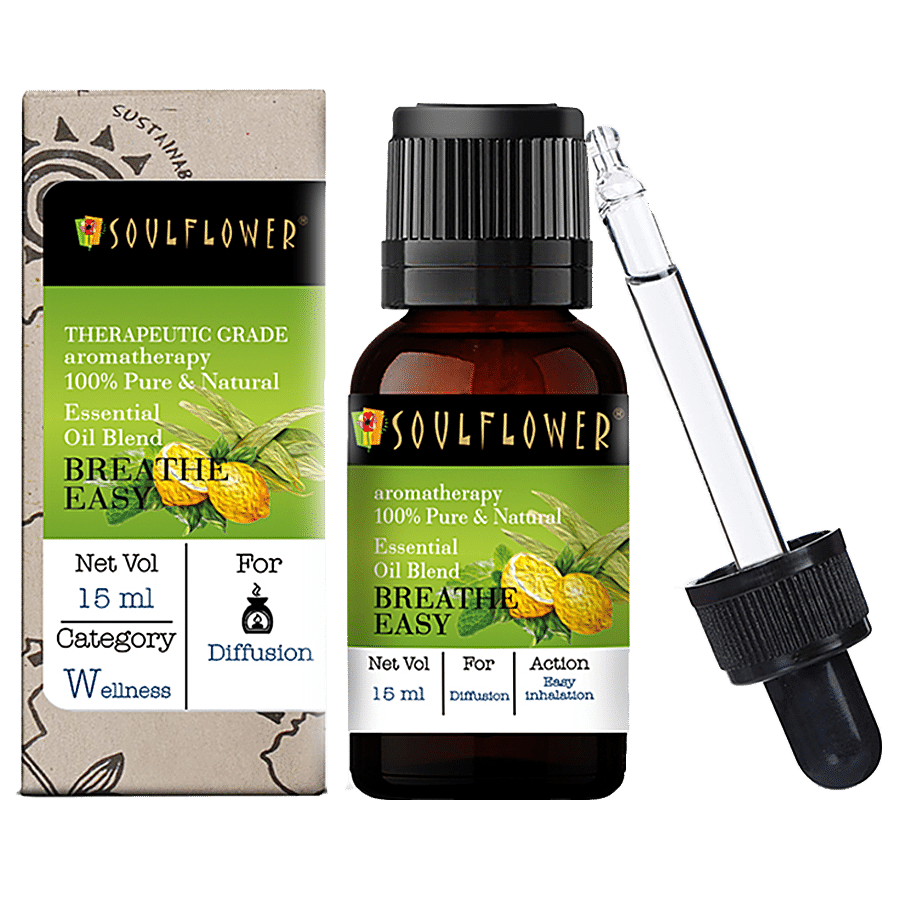 Soulflower Breathe Easy Essential Oil