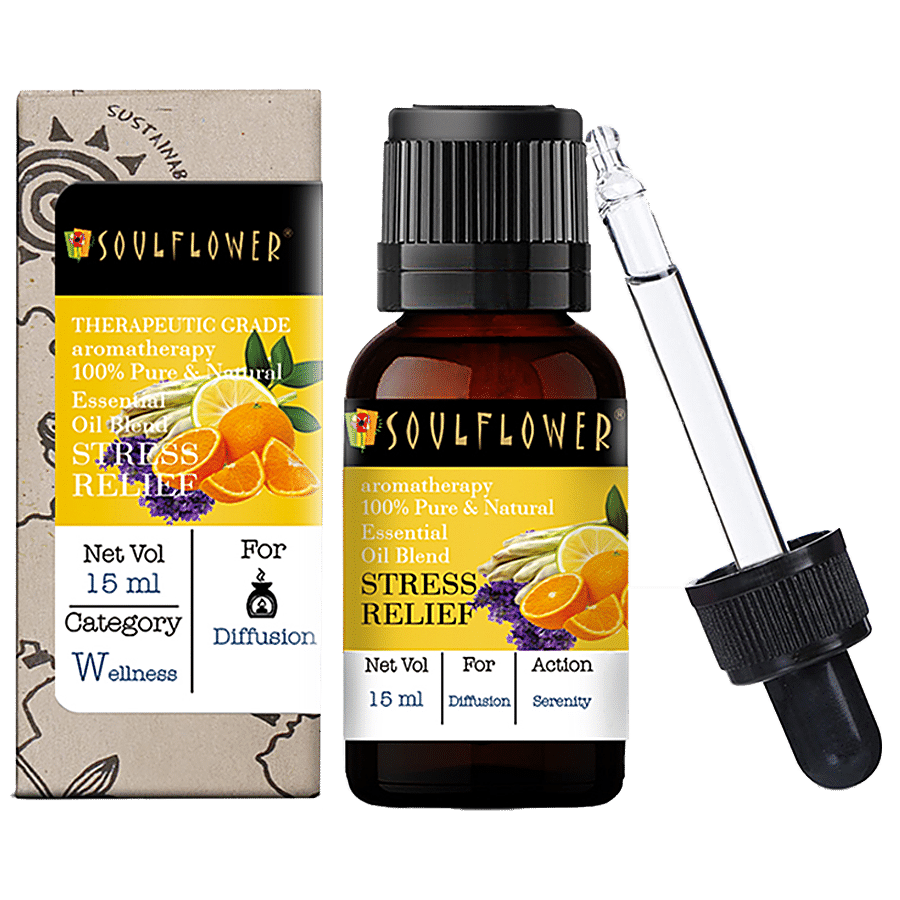 Soulflower Stress Relief Essential Oil