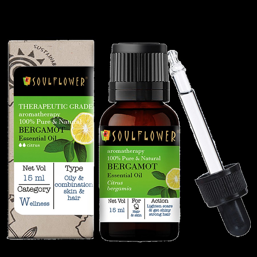 Soulflower Bergamot Essential Oil