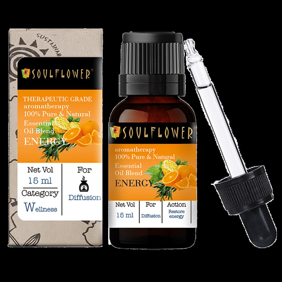 Soulflower Energy Essential Oil