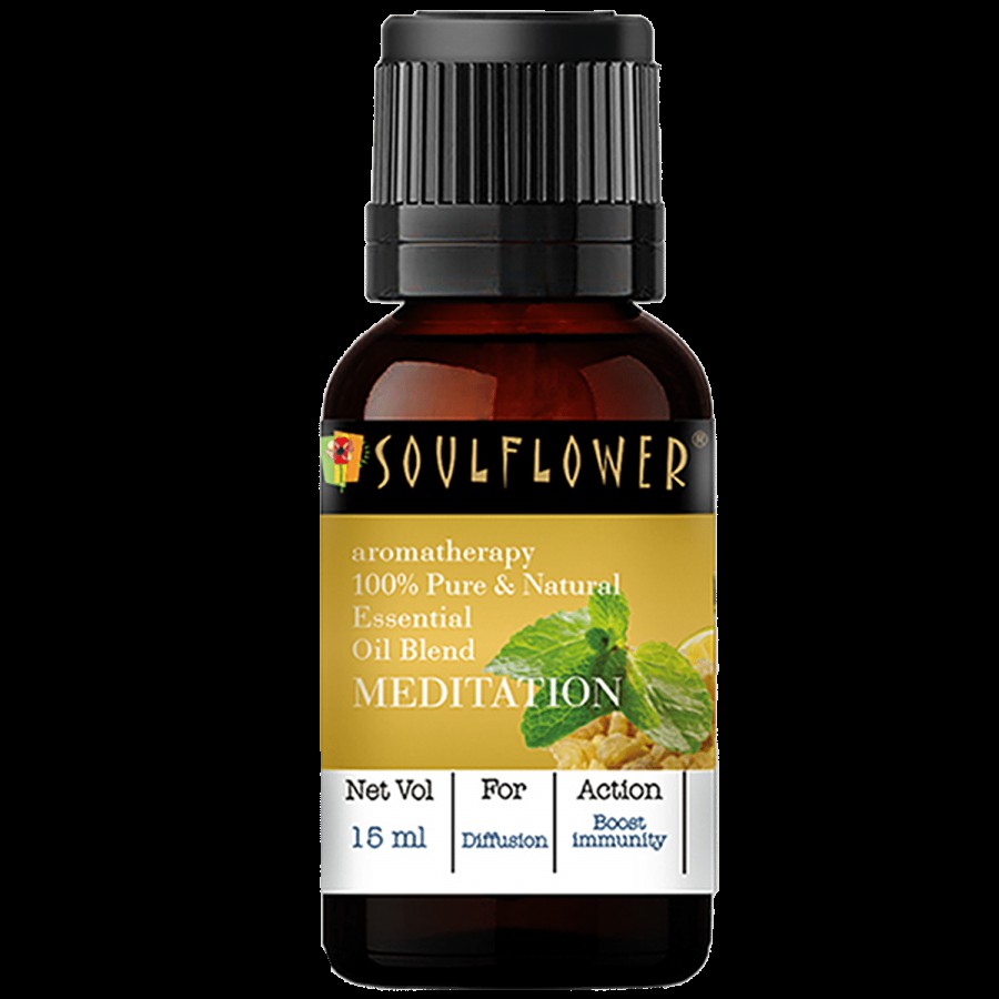 Soulflower Meditation Essential Oil