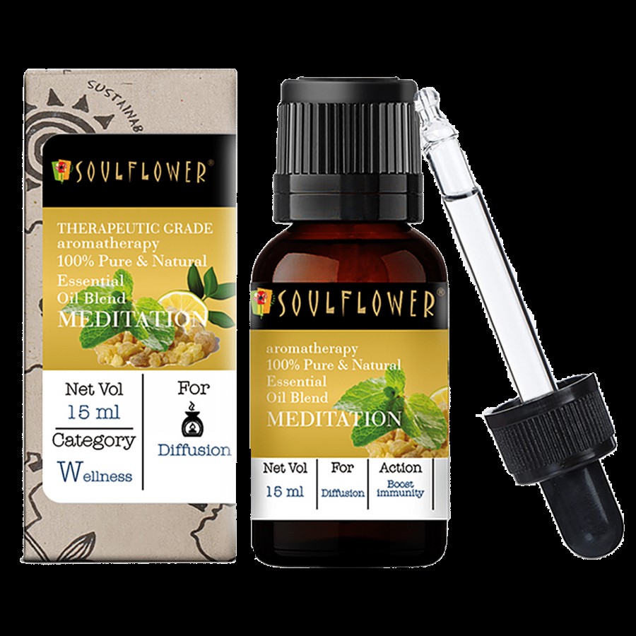 Soulflower Meditation Essential Oil