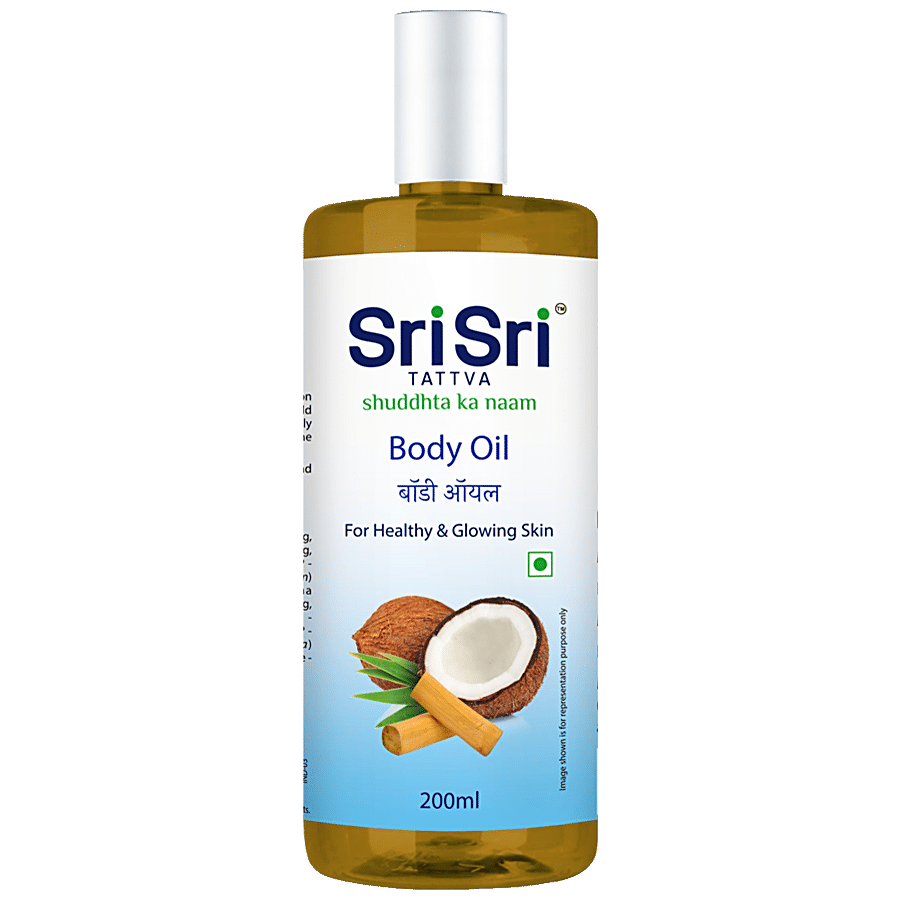 Sri Sri Tattva Body Oil - For Healthy & Glowing Skin