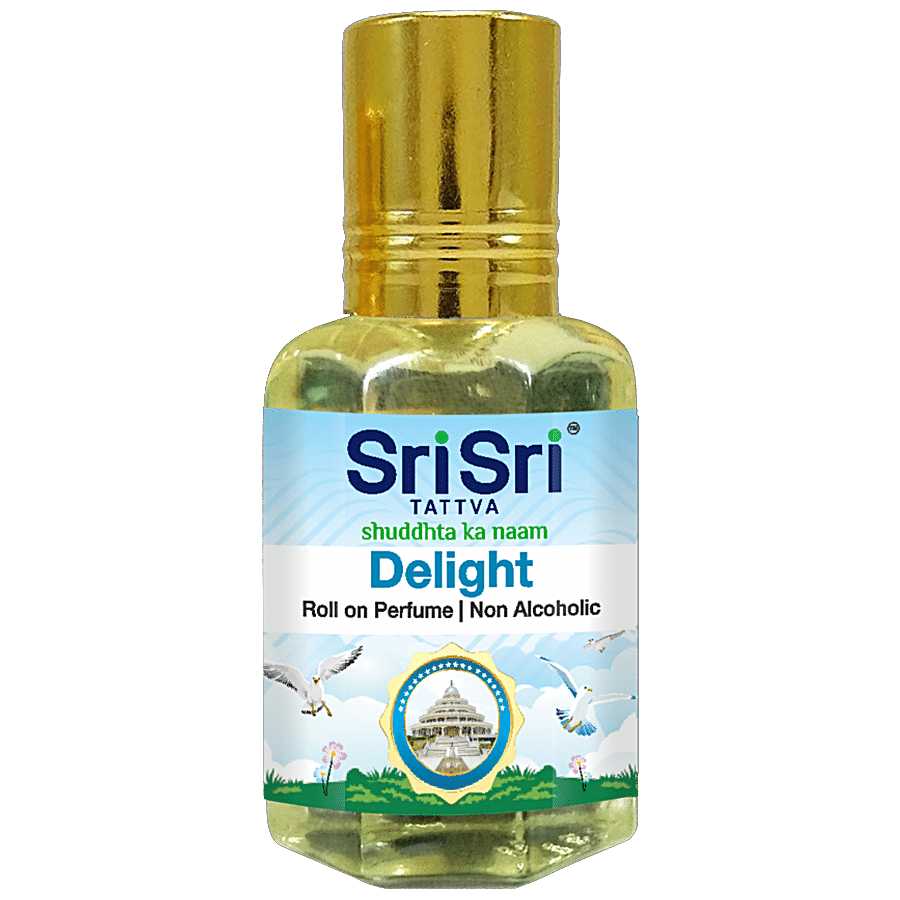 Sri Sri Tattva Delight Roll-On Perfume - Non-Alcoholic