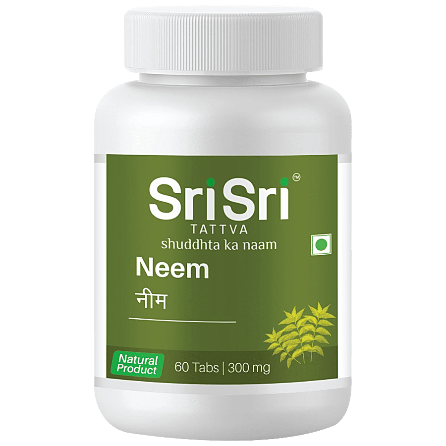 Sri Sri Tattva Neem Tablet - Complete Skin Care