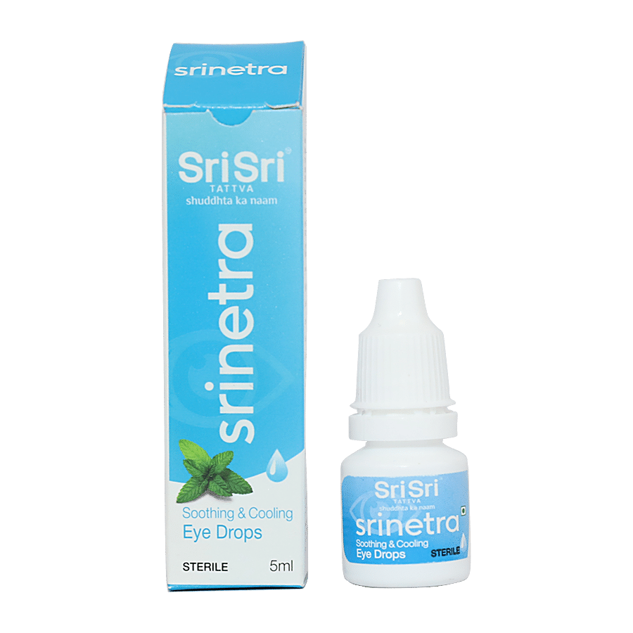 Sri Sri Tattva Srinetra Eye Drops - Soothing & Cooling