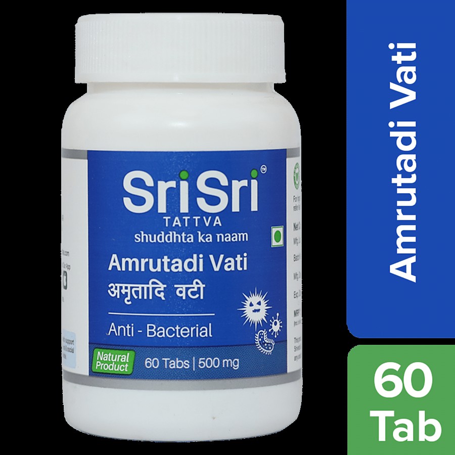 Sri Sri Tattva Amrutadi Vati - Anti Bacterial