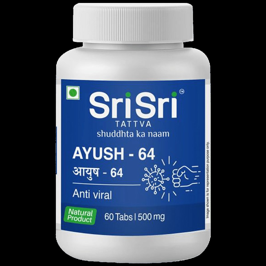 Sri Sri Tattva Ayush 64 Tablets - 500 mg