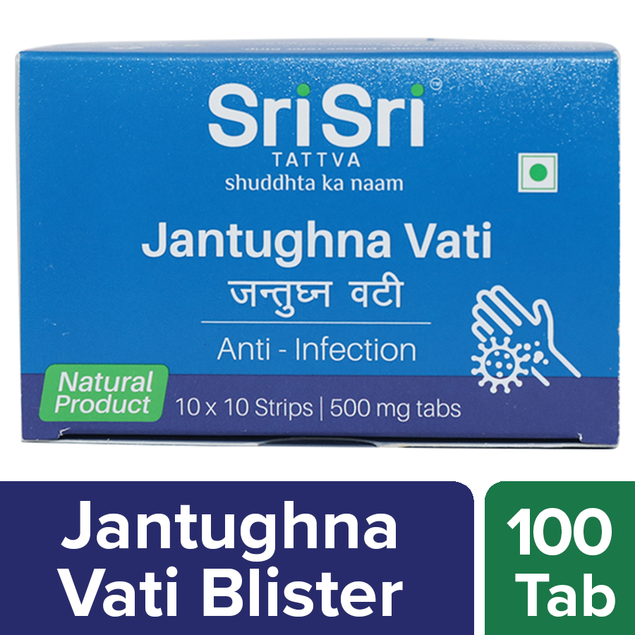 Sri Sri Tattva Jantughna Vati - Anti Infection