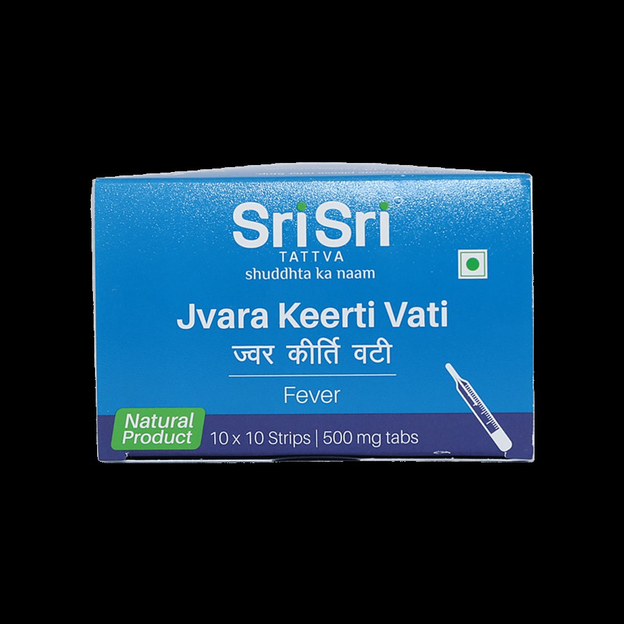 Sri Sri Tattva Jvara Keerti Vati - Fever