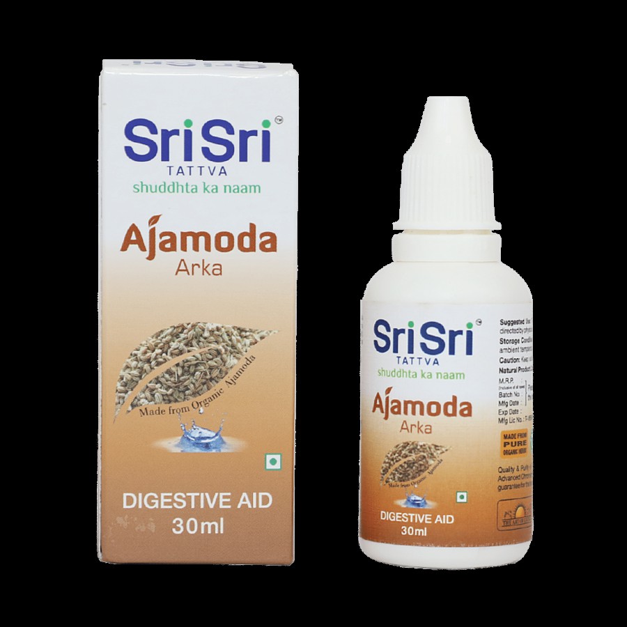 Sri Sri Tattva Organic Ajamoda Arka - Digestive Aid