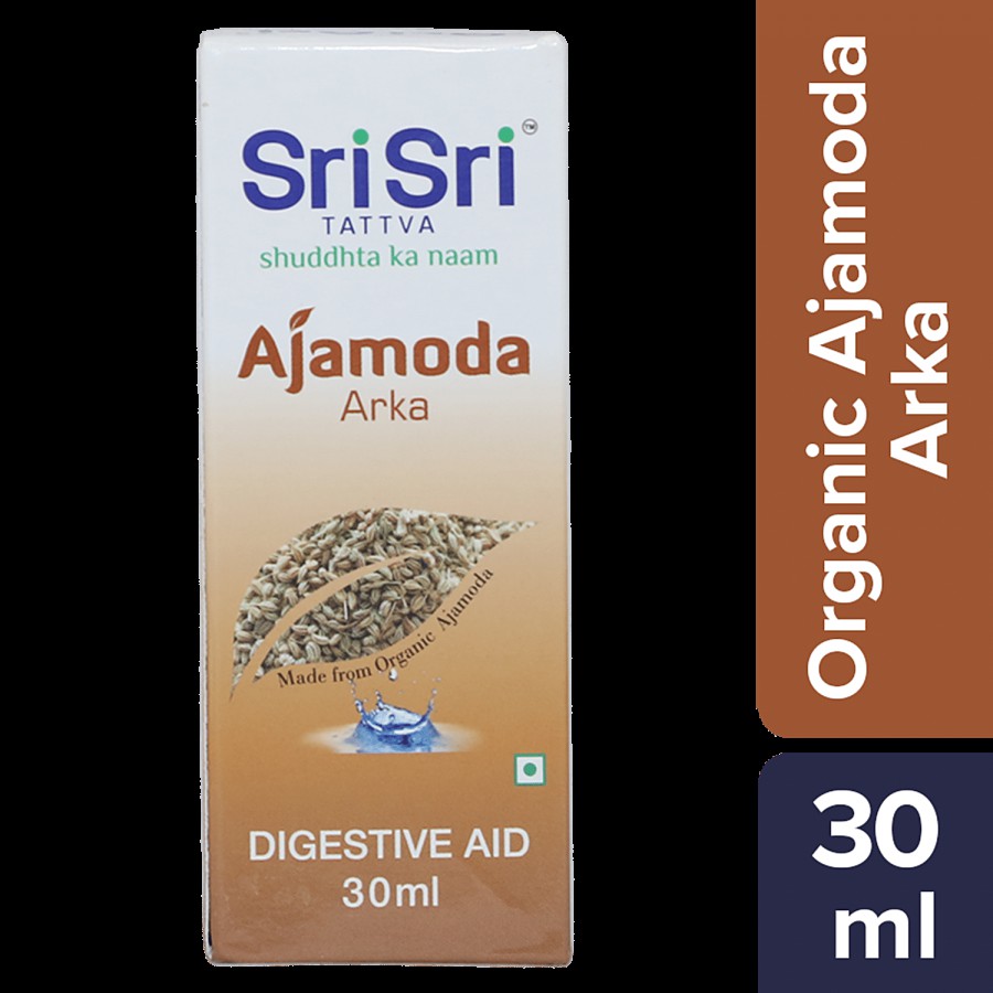 Sri Sri Tattva Organic Ajamoda Arka - Digestive Aid