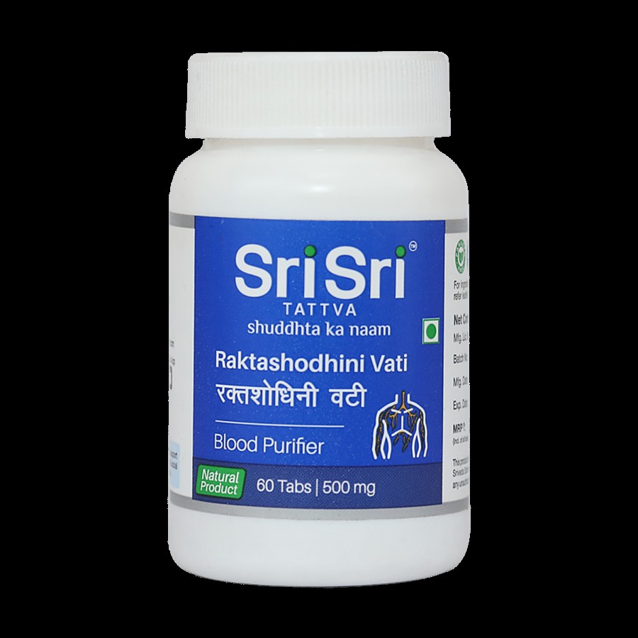 Sri Sri Tattva Raktashodhini Vati - Blood Purifier