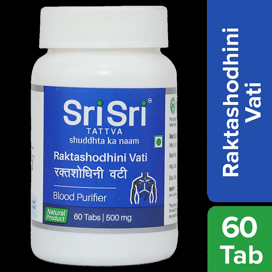 Sri Sri Tattva Raktashodhini Vati - Blood Purifier