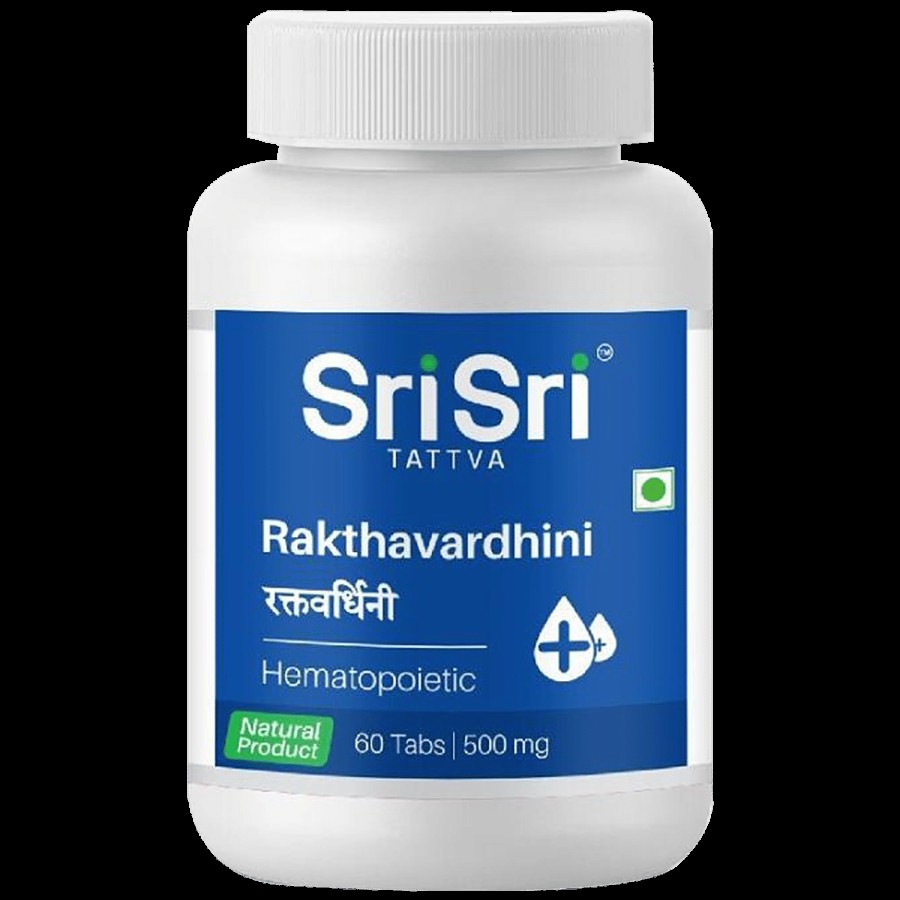 Sri Sri Tattva Rakthavardhini Tablets - 500 mg