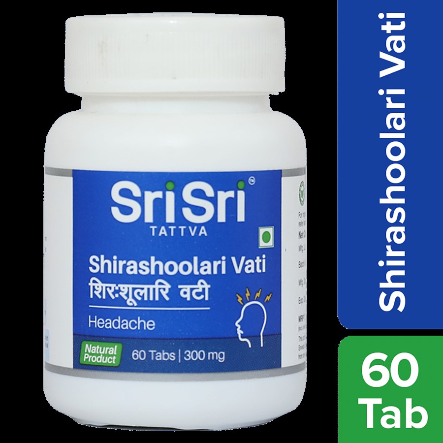 Sri Sri Tattva Shirashoolari Vati - 300 mg