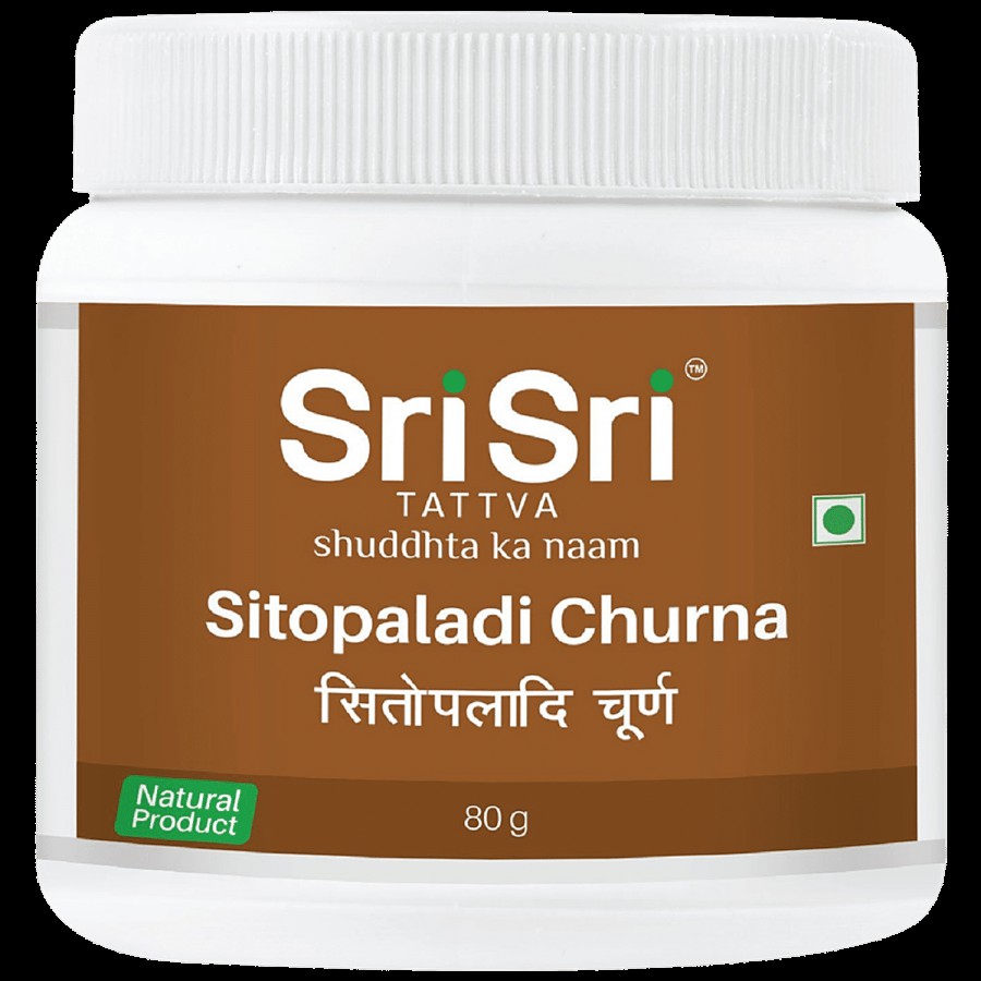 Sri Sri Tattva Sitophaladi Churna - Cold & Cough Remedy