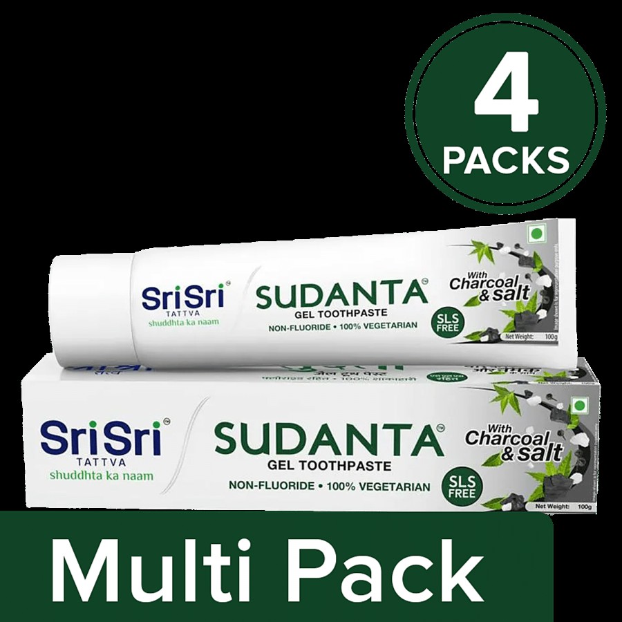 Sri Sri Tattva Sudanta Herbal Gel Toothpaste