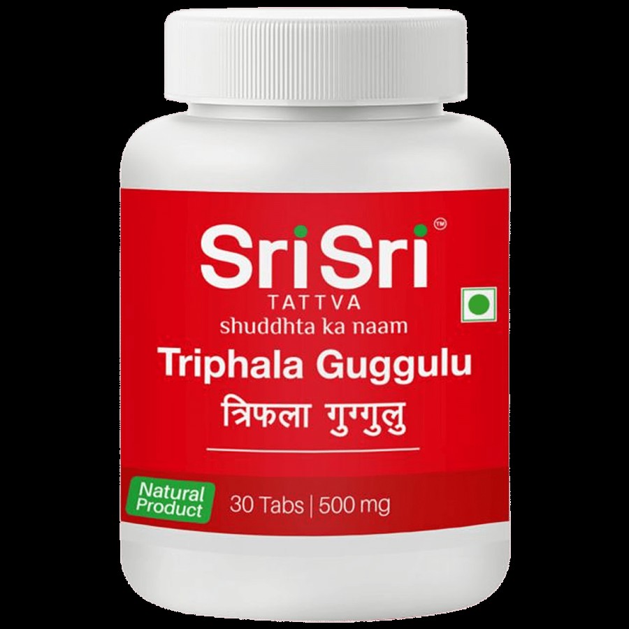 Sri Sri Tattva Triphala Guggulu 500 mg - Natural Product