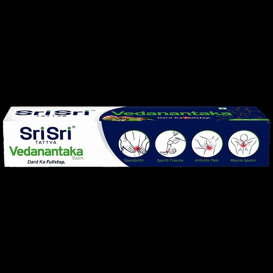 Sri Sri Tattva Vedanantaka Balm - Pain Relief