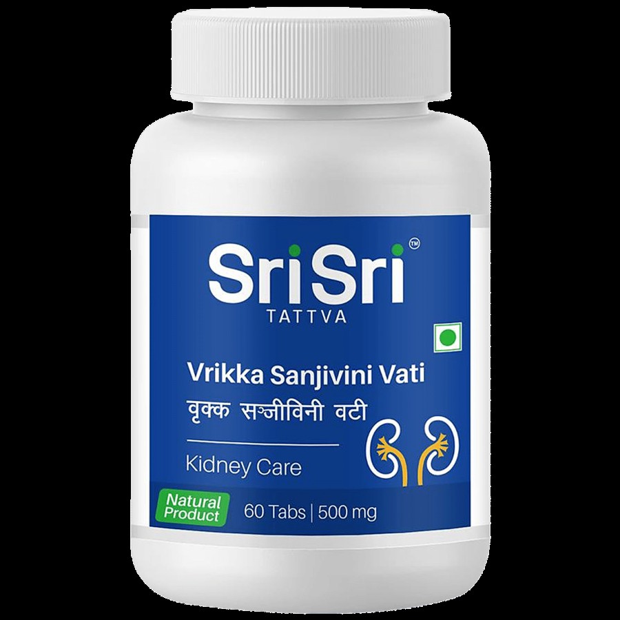 Sri Sri Tattva Vrikka Sanjivini Vati - Kidney Care