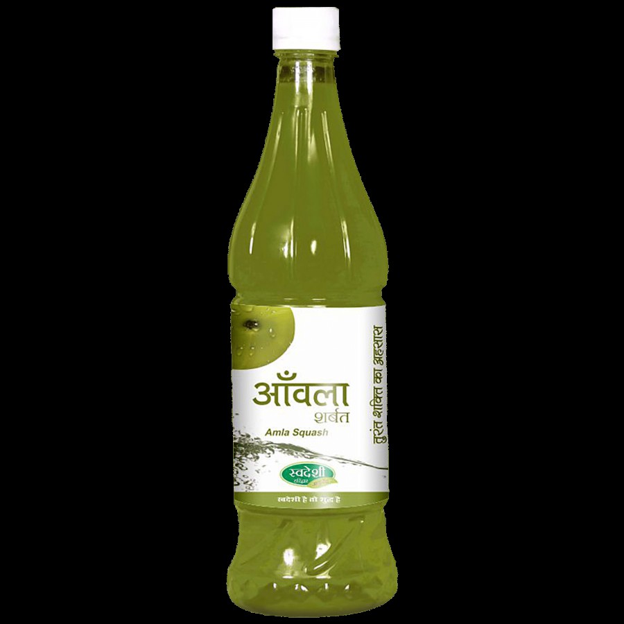 Swadeshi Ayurved Amla Sharbat - Rich Source Of Vitamin C