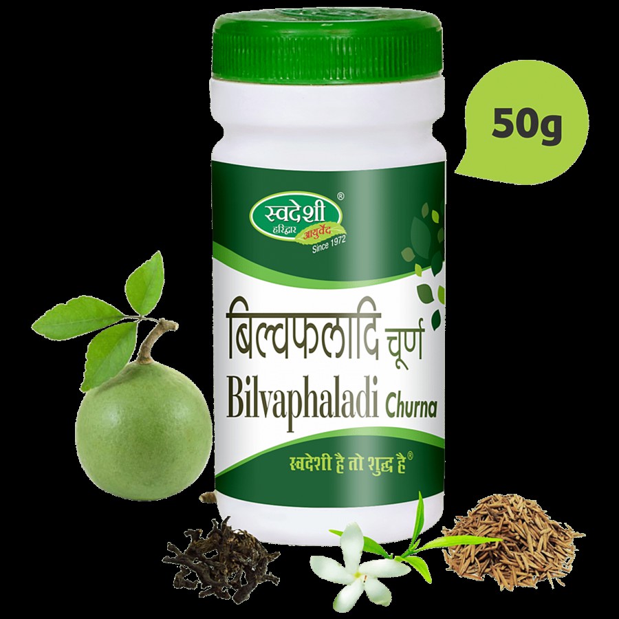 Swadeshi Ayurved Bilvaphaladi Churna - For Chronic Constipation