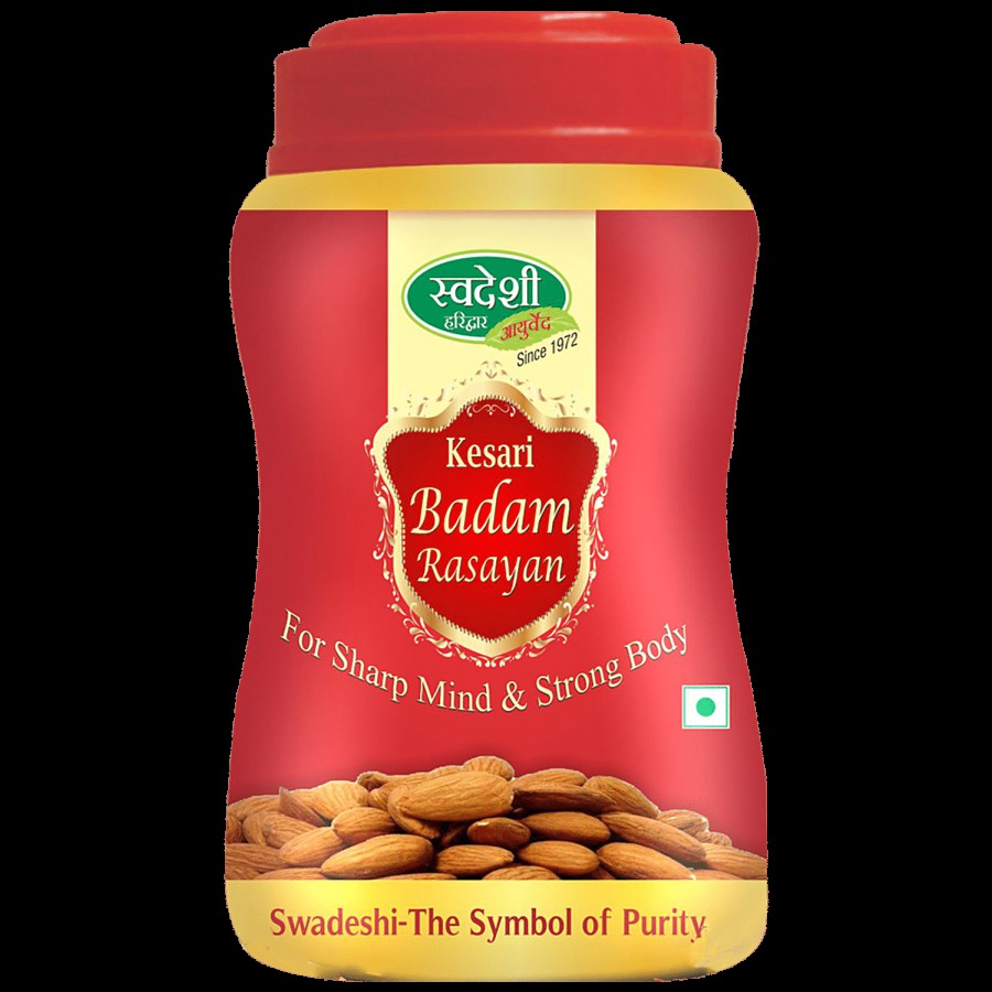 Swadeshi Ayurved Kesari Badam Rasayan - Improves Mind & Body