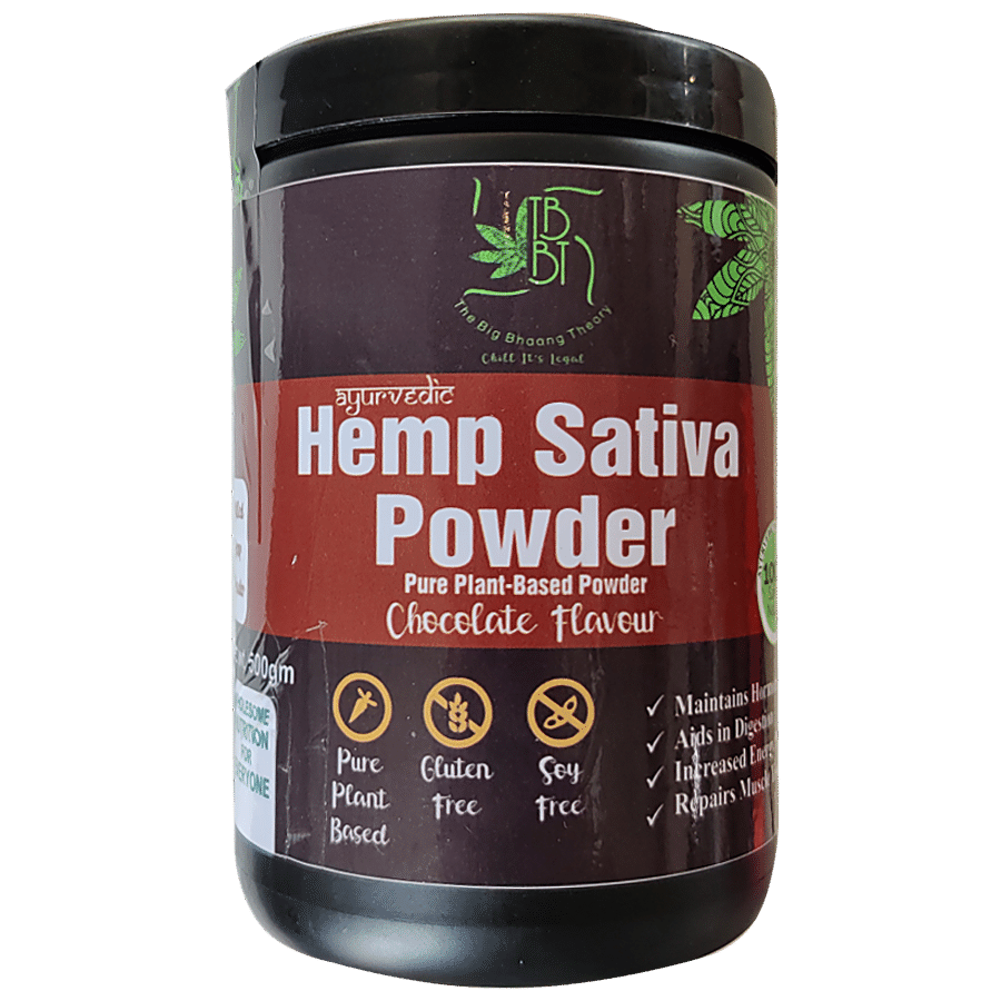 TBBT Hemp Sativa Powder - Chocolate Flavour