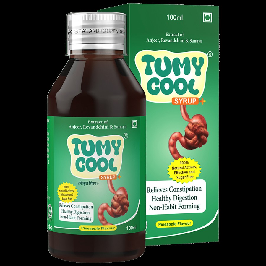 TUMY COOL Syrup For Digestive Disorders - Relieves Constipation