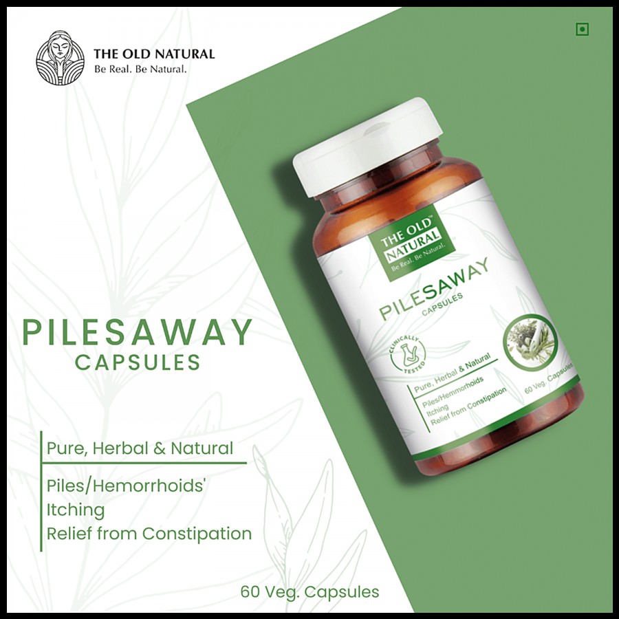 The Old Natural Pilesway Capsules - For Piles