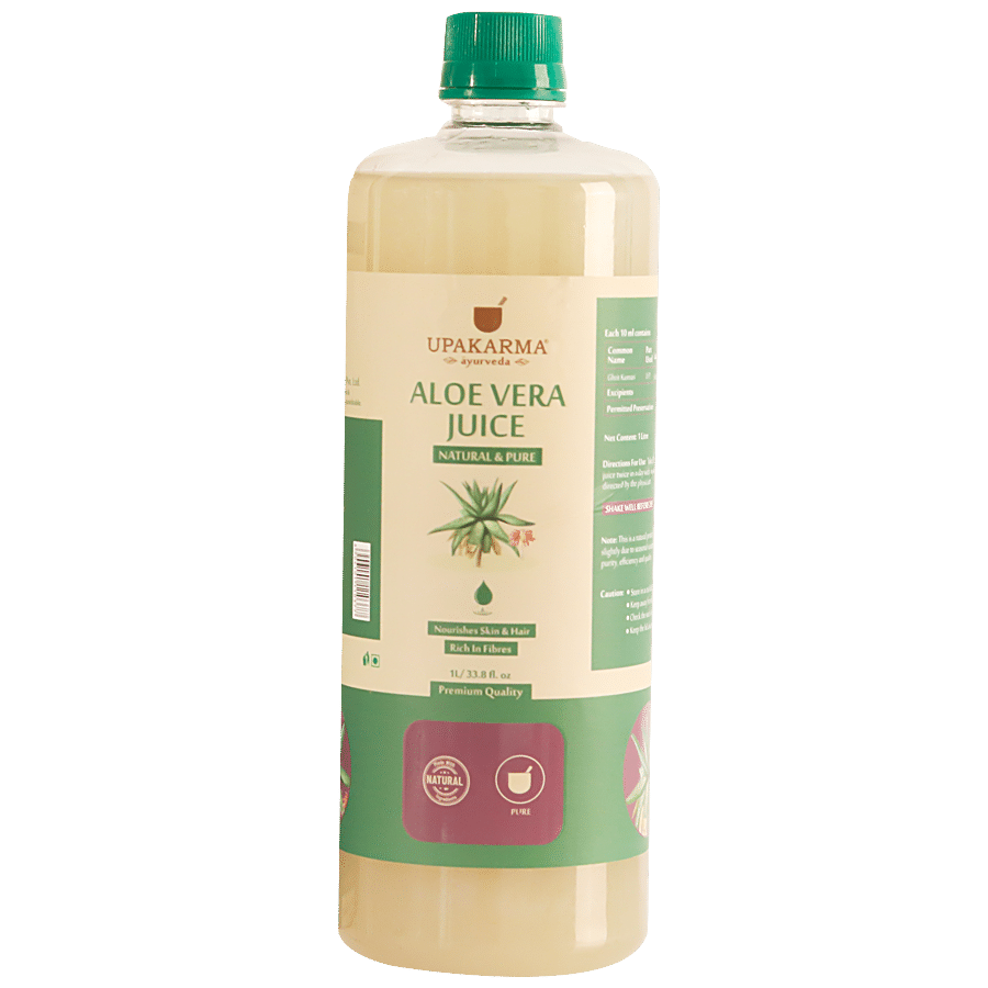 UPAKARMA Aloe Vera Juice - Natural & Pure