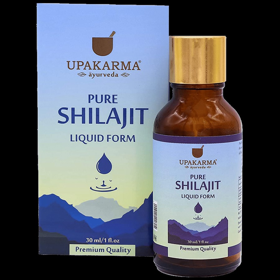 UPAKARMA Pure Shilajit - Liquid Form