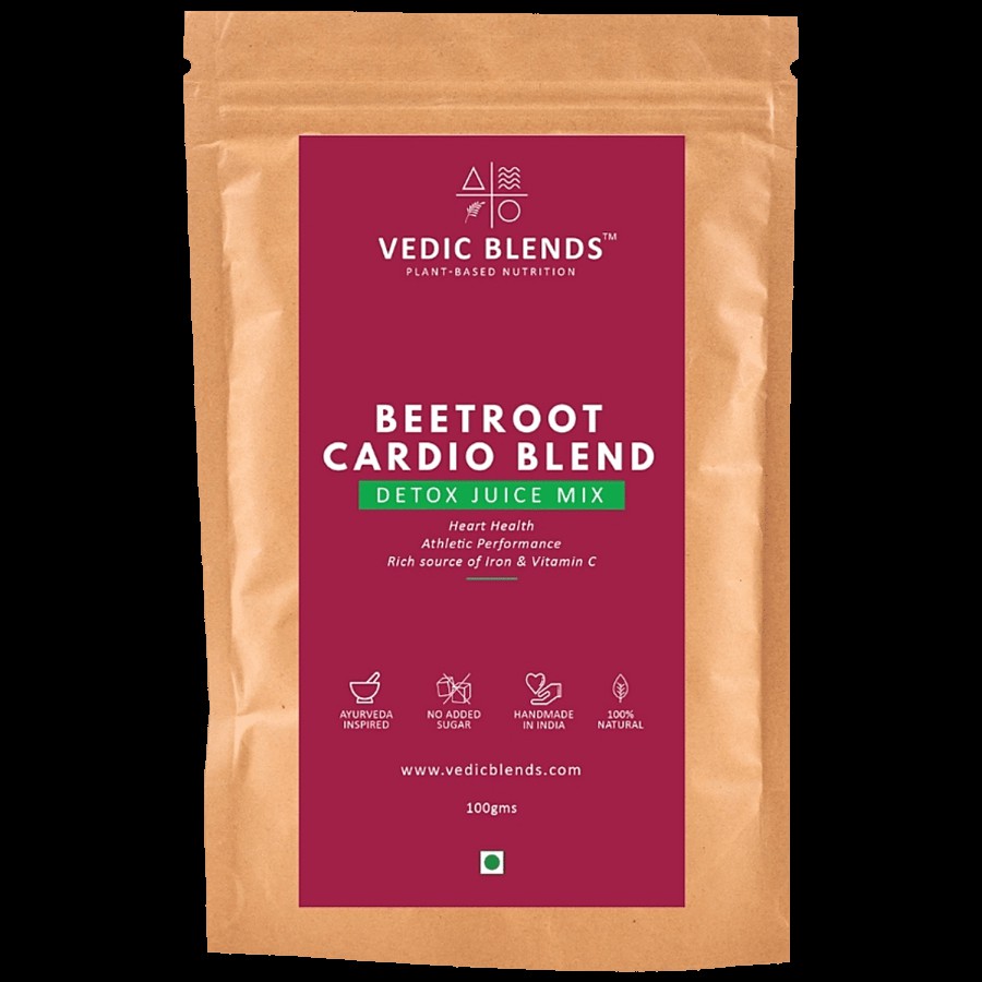 Vedic Blends Beetroot Cardio Blend - Detox Juice Mix