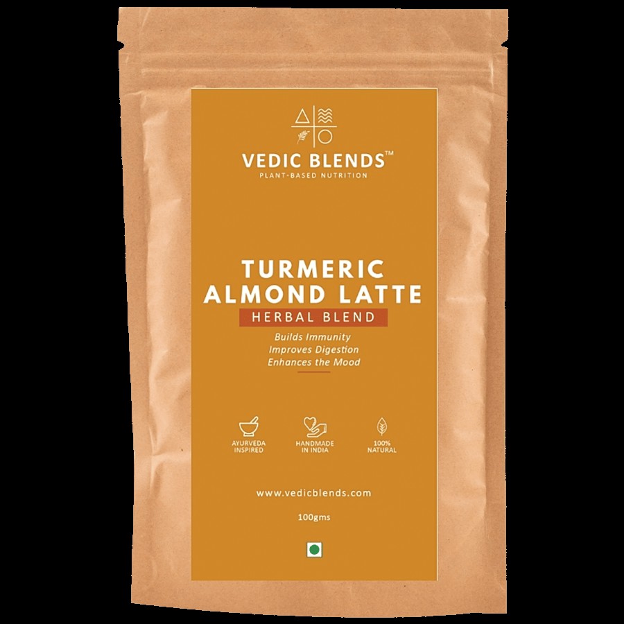 Vedic Blends Turmeric Almond Latte - Herbal Blend