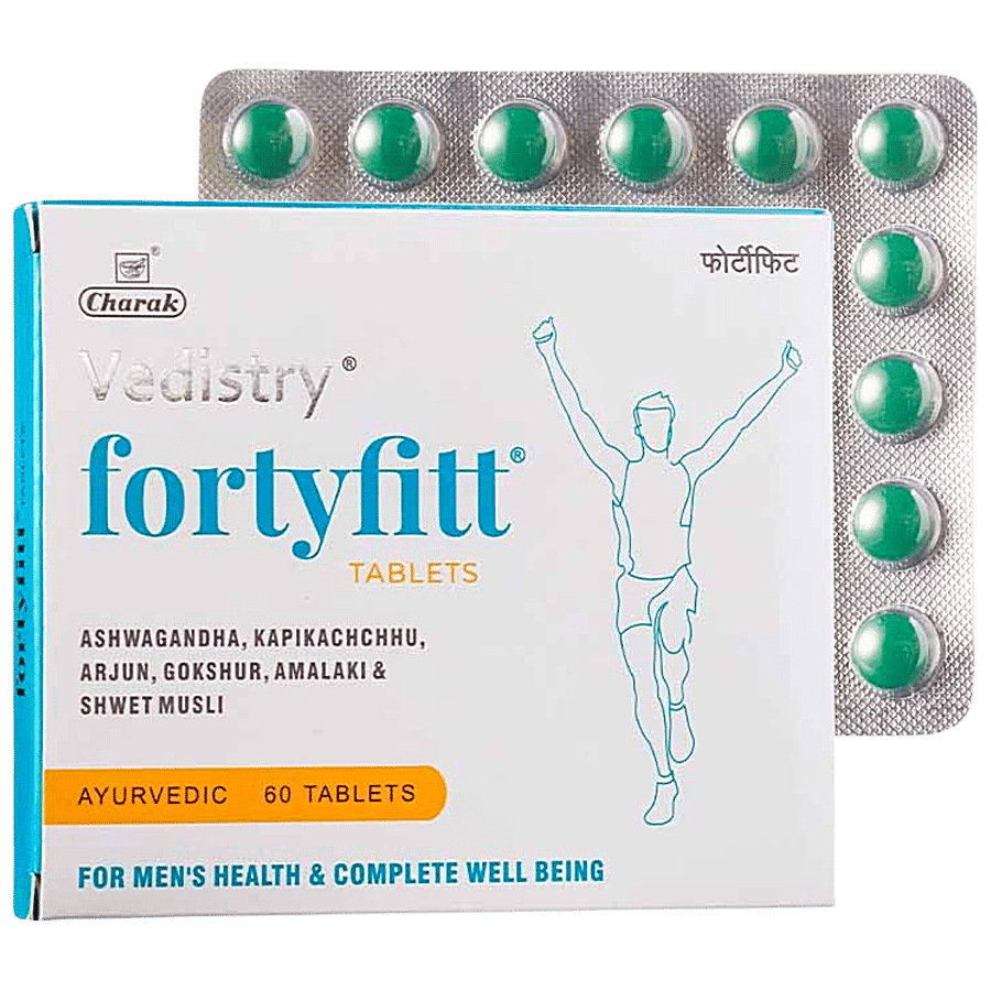 Vedistry Fortyfitt Tablets - For Men's Health & Complete Wellbeing