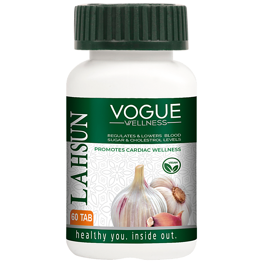 Vogue Wellness Lahsun Tablet - Promotes Healthy Heart