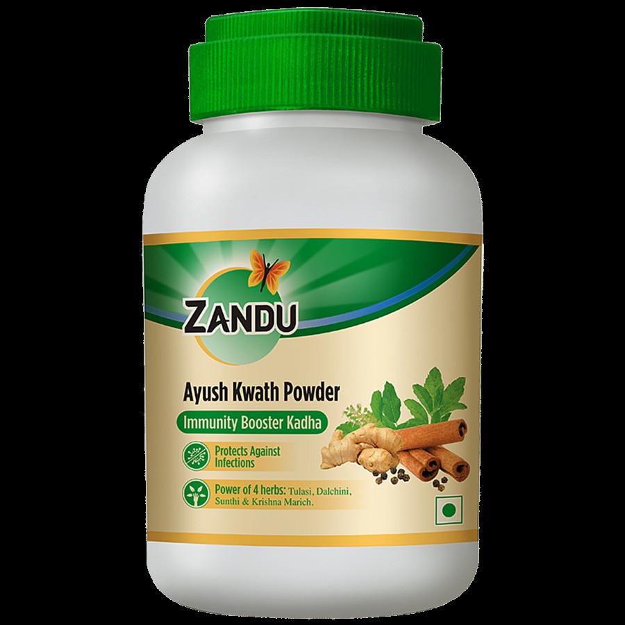 ZANDU Ayush Kwath Powder (Kadha) For Cough & Cold Relief