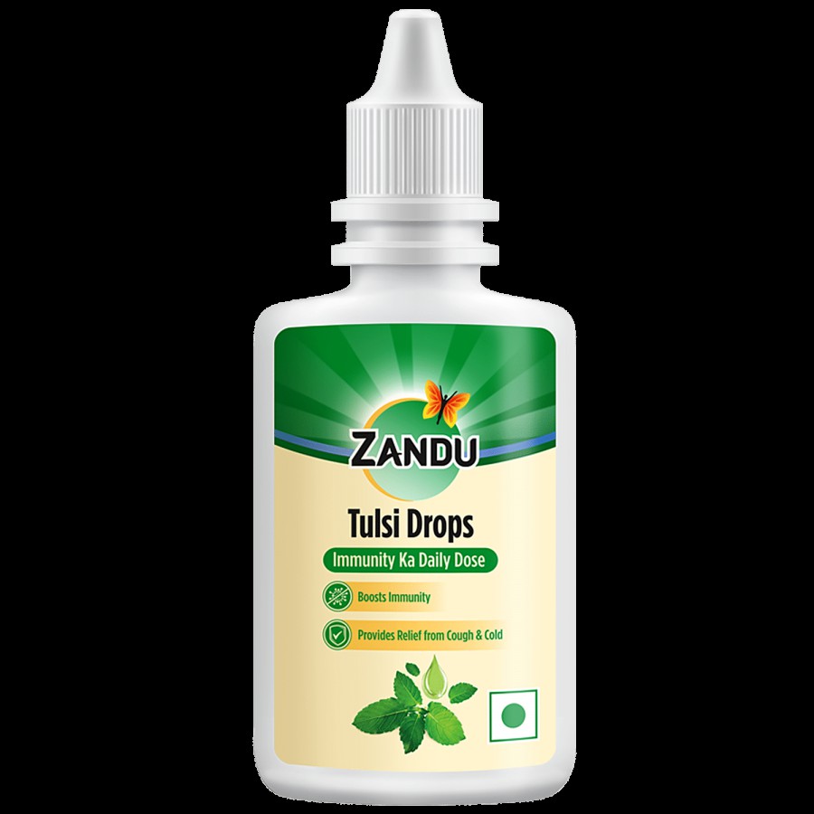 ZANDU Tulsi Drops - Immunity Booster