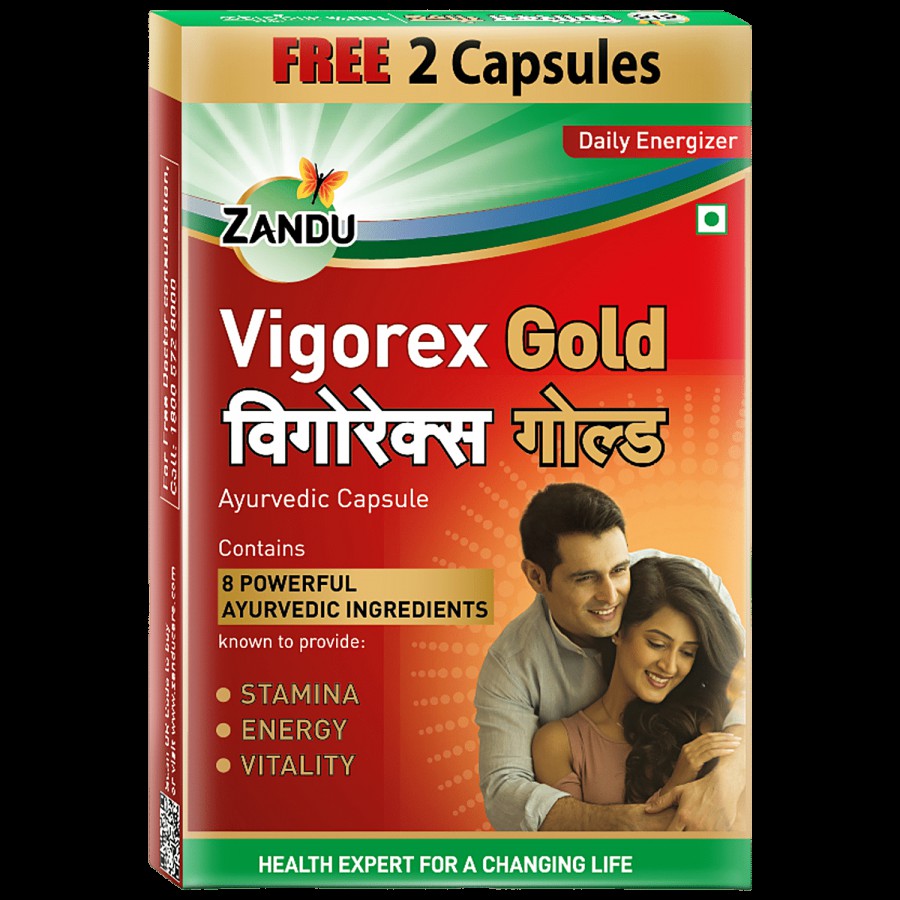 ZANDU Vigorex Gold - Ayurvedic Daily Energizer