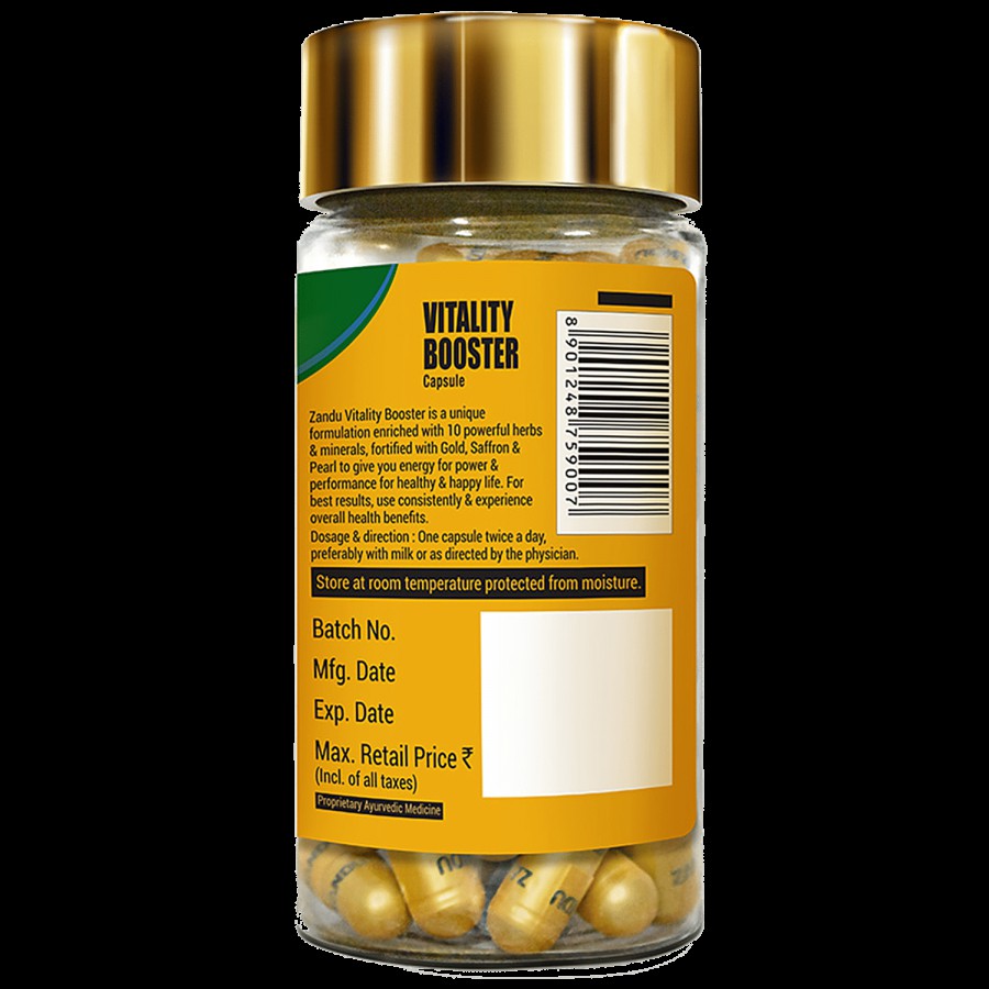 ZANDU Vitality Booster Capsule